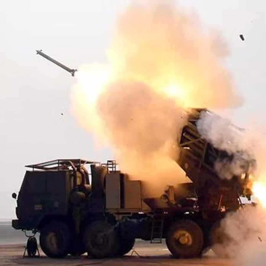 DRDO successfully conducts salvo launch of two Pralay Missiles in Odisha