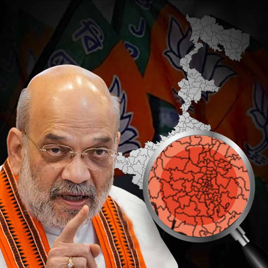 BJP has to win 20 out of 28 seats in Kolkata and suburbs, Amit Shah fixes target for BJP leaders and workers