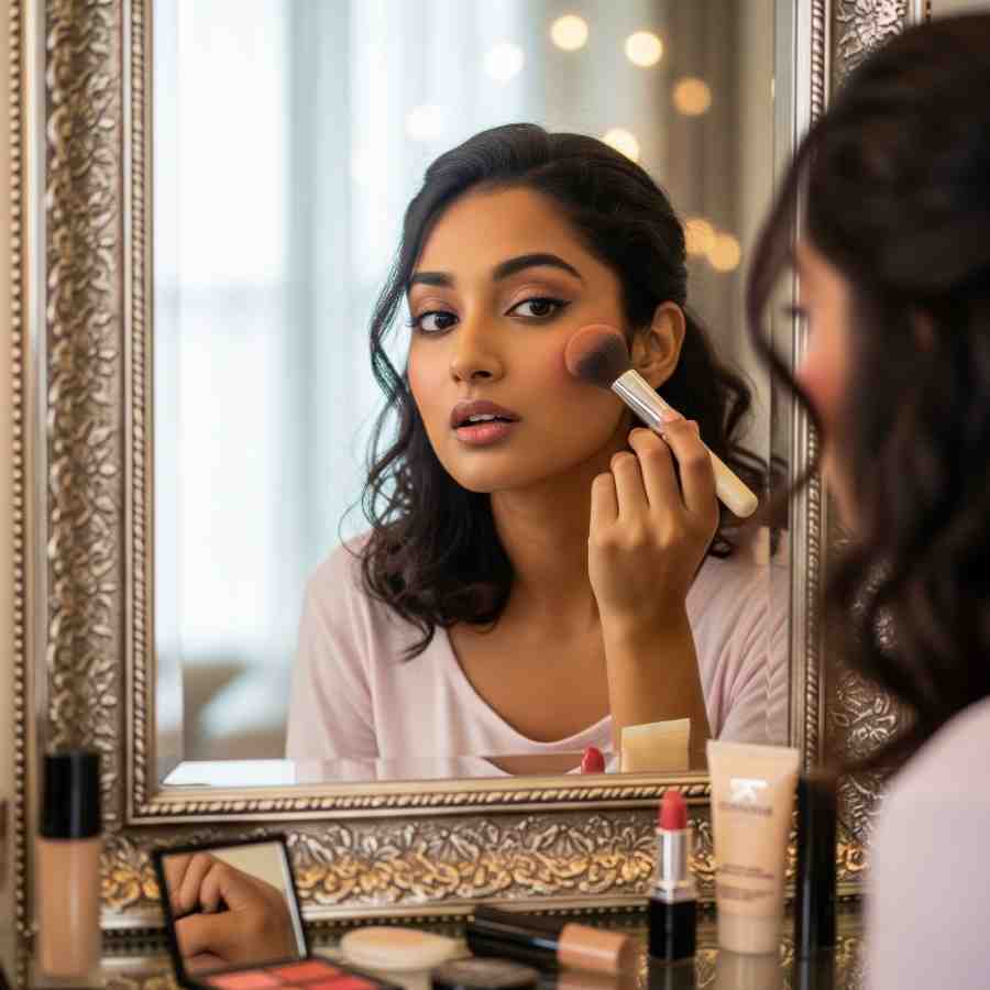 ঘরেই বানিয়ে নিন ব্লাশ, শিখে নিন ব্যবহারের পদ্ধতিও।