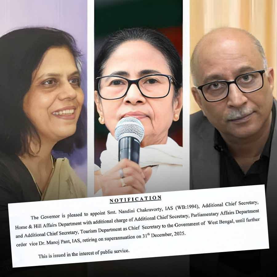 Nandini Chakroborty is the new Chief Secretary of West Bengal and Manoj Panth will be the Principal Secretary to Chief Minister dgtl