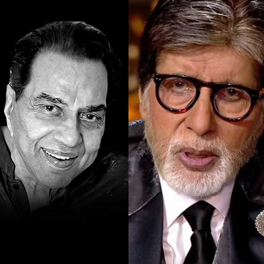 ধর্মেন্দ্রের জন্য মন ভার অমিতাভের!