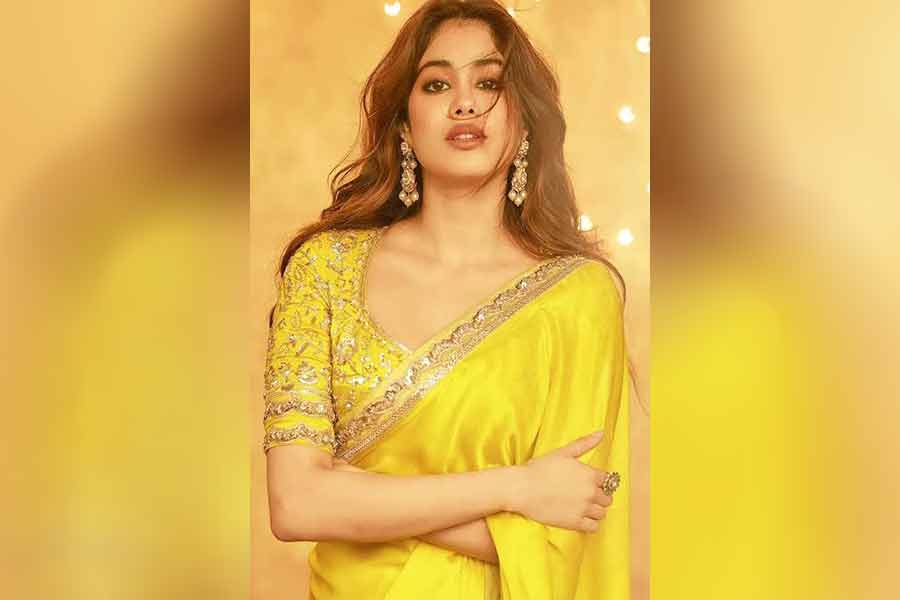 জাহ্নবী কপূর।