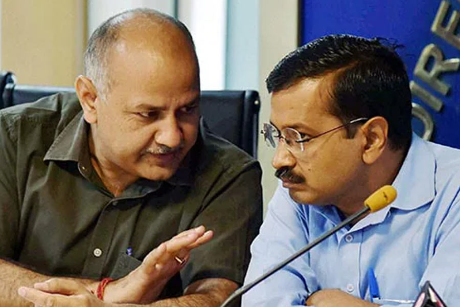 Arvind Kejriwal campaigning for vote avoiding Manish Sisodia