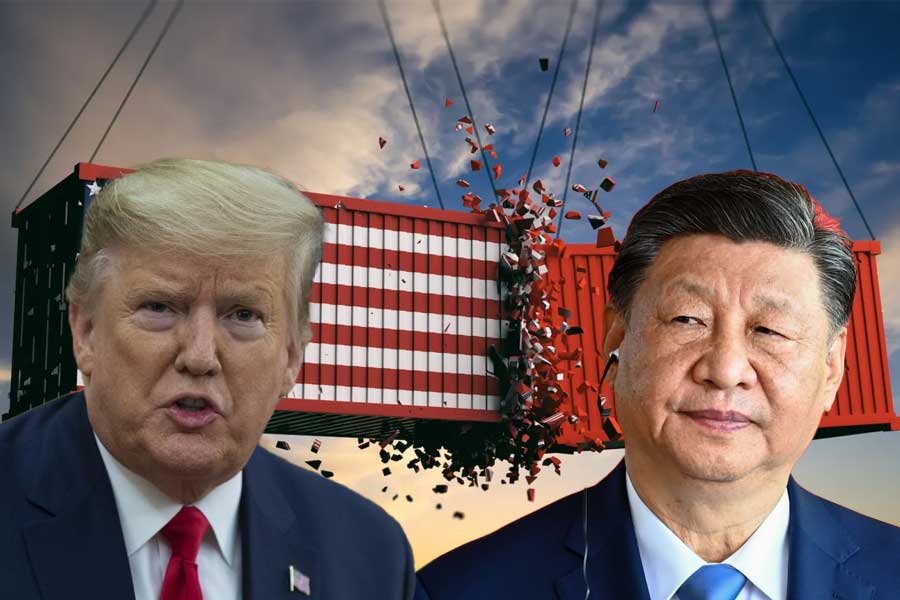 US President Donald Trump announces tariffs on China, Mexico, Canada over illegal immigration and drug smuggling dgtl