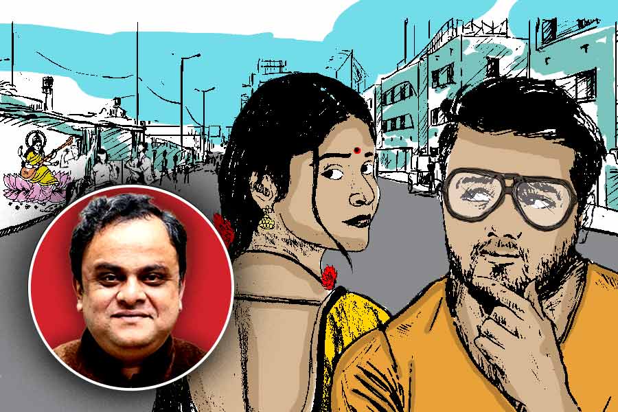 Bratya Basu writes about his memories of Saraswati Puja dgtls