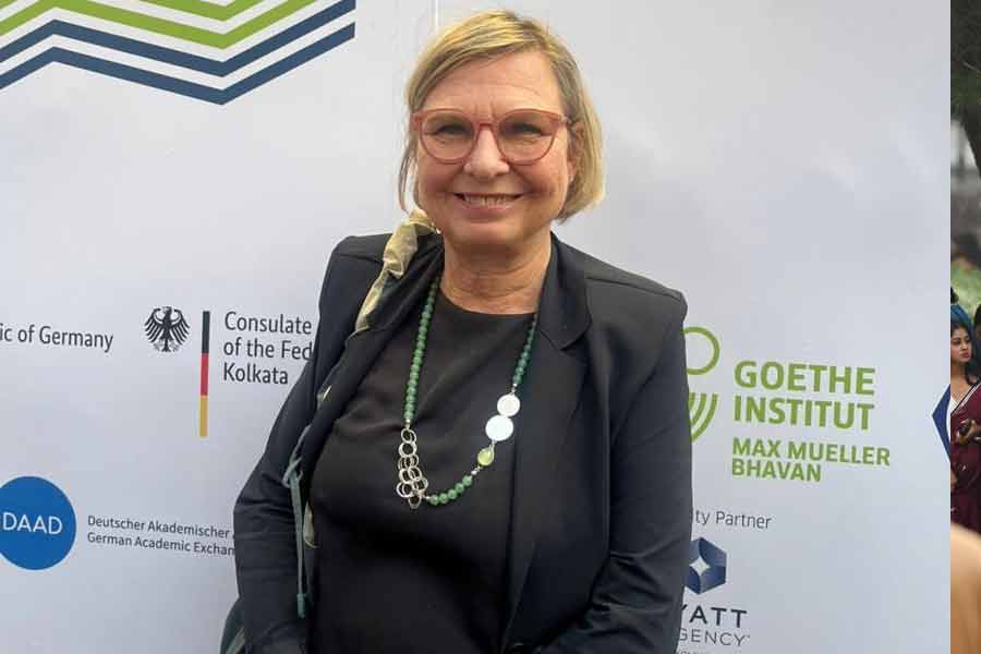 Claudia Kaiser gave a message to spread Bengali books around the world