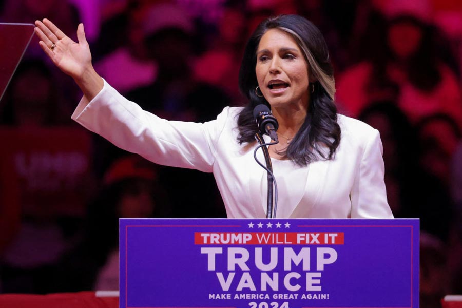 Donald Trump kitchen cabinet important member Tulsi Gabbard alleged involved in pyramid scam