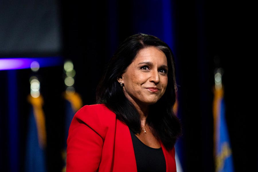 Donald Trump kitchen cabinet important member Tulsi Gabbard alleged involved in pyramid scam