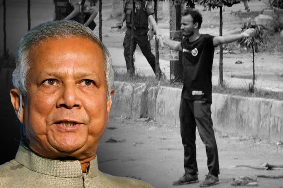অন্তর্বর্তী সরকারের প্রধান উপদেষ্টা মুহাম্মদ ইউনূস।