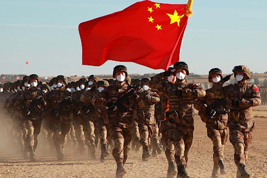 World Largest Military Command Center China constructing Super Pentagon to counter US