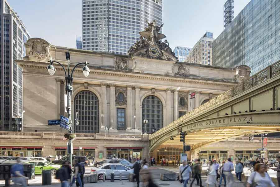 World’s largest railway station belongs to Grand Central Terminal in New York City with 44 station 