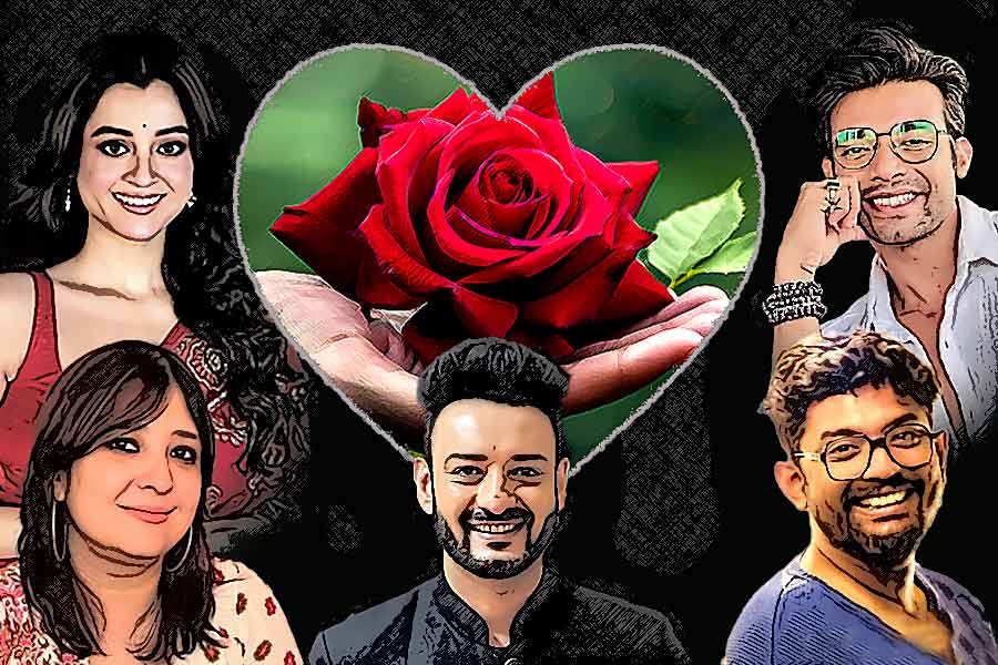 Celebrities like Darshana Banik, Sahe Bhattacharya, Piya Chakraborty, Ranojoy, Shovan ganguly talk about Rose Day on Valentines week