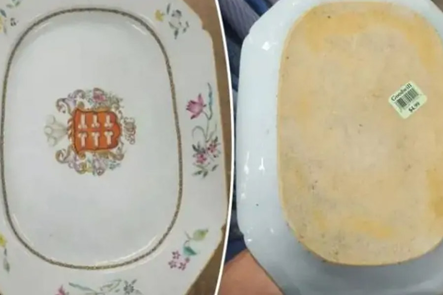 American Man old plate for 415 rupees, find out its worth near about 4 lakh