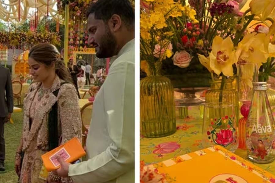 Jeet Adani to tie knot with Diva Shah today a look at their special moments and venue