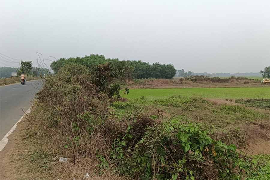 The work on the park in Uluberia is stuck in a legal entanglement