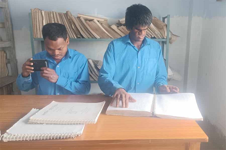 Inspirational story of two blind Candidate of Madhyamik Exam 2025 from Suri