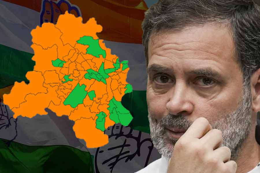 Congress candidates forfeited their deposits on 67 of 70 seats in Delhi dgtl