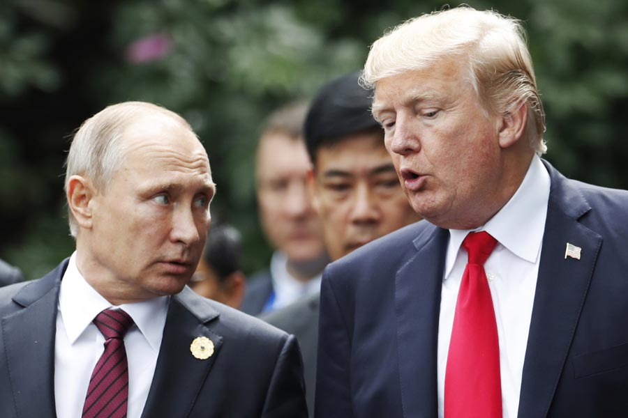 Regarding the war between Russia and Ukraine, Donald Trump said that Vladimir Putin does not want such a war