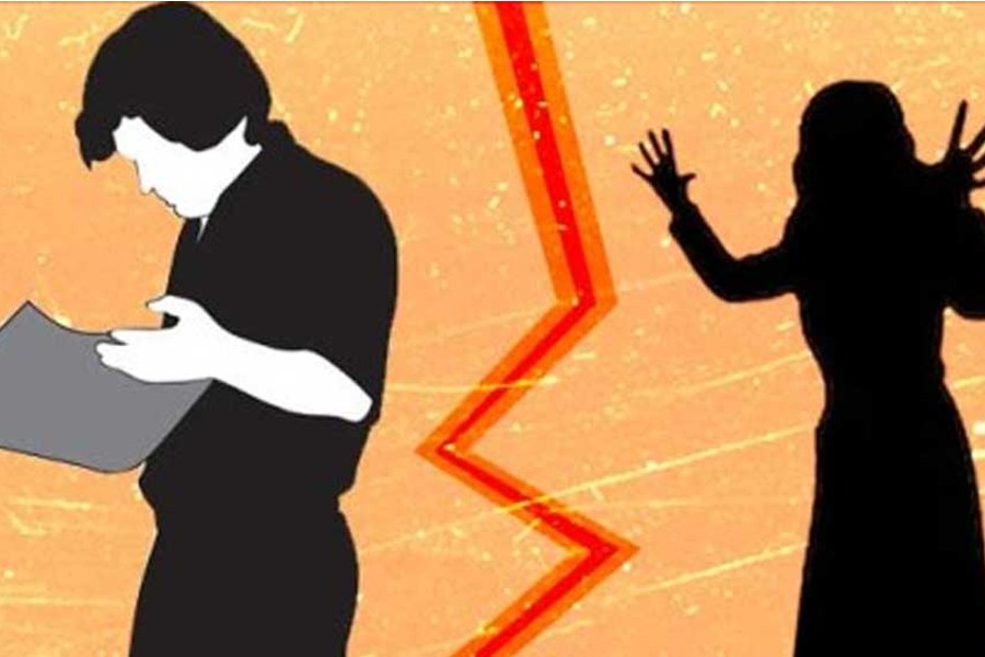 A wife left her husband after getting Government job through bribe