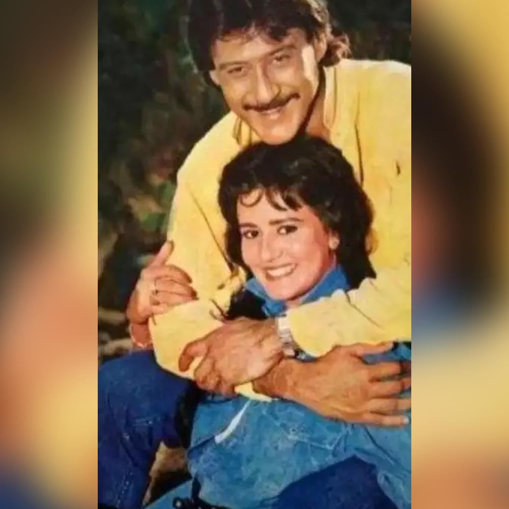 Jackie Shroff and Ayesha Shroff