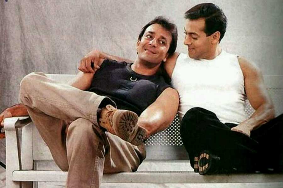 Sanjay Dutt and Salman Khan