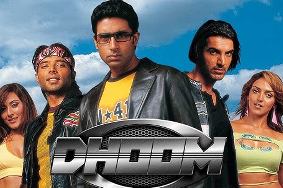 Dhoom movie poster