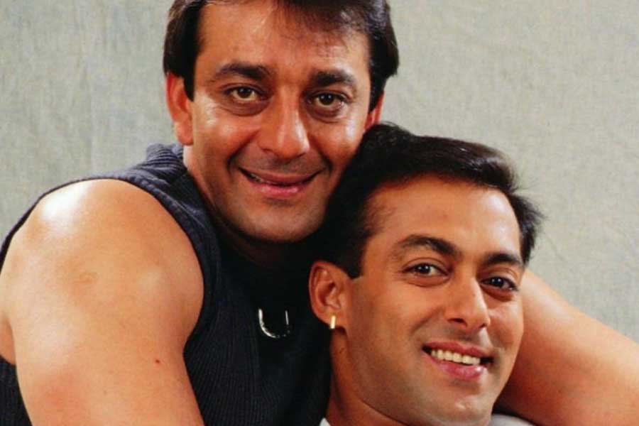 Sanjay Dutt and Salman Khan