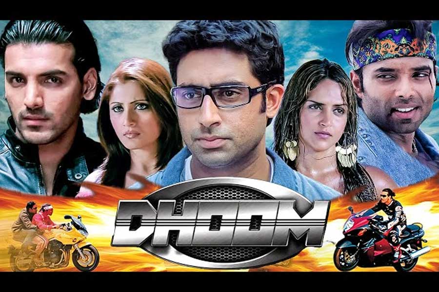 Dhoom movie poster
