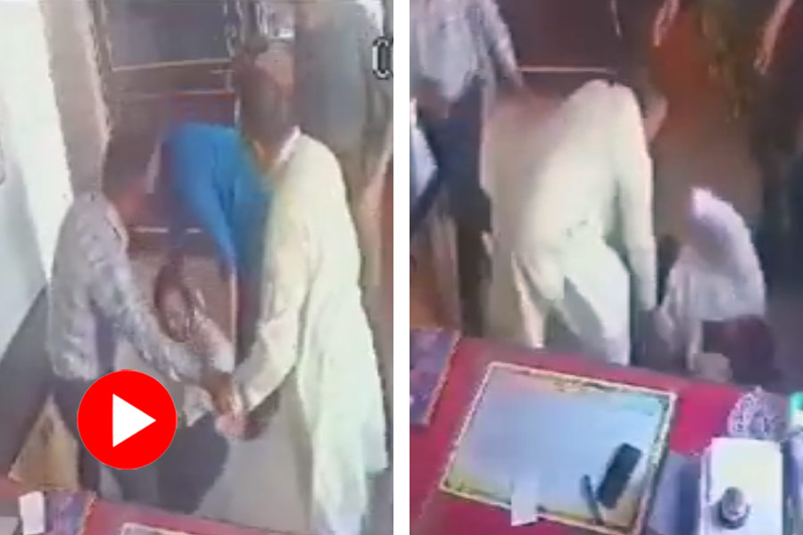 School principal in Gujarat’s Bharuch district was caught on CCTV striking math teacher, investigation ordered dgtl