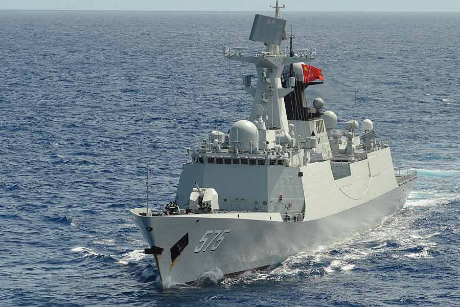 China's Type 055 Destroyer Can Counter 8 US Warships Using Unmanned Kill Web Tech in Pacific Conflict Over Taiwan