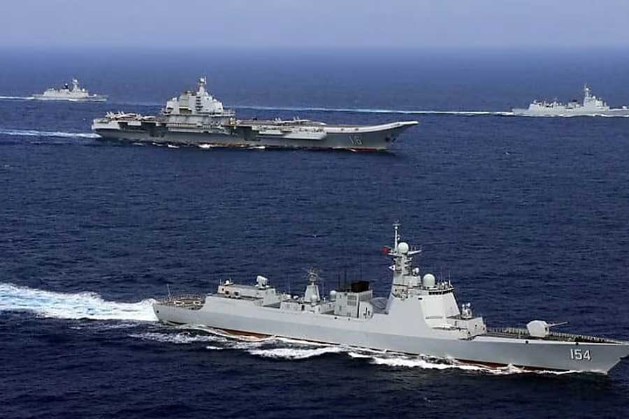 China's Type 055 Destroyer Can Counter 8 US Warships Using Unmanned Kill Web Tech in Pacific Conflict Over Taiwan