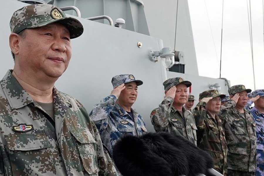 China's Type 055 Destroyer Can Counter 8 US Warships Using Unmanned Kill Web Tech in Pacific Conflict Over Taiwan