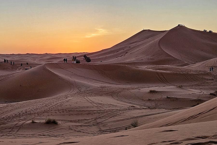 The Great Man-Made River is a network of pipes that supplies fresh water across the Libya