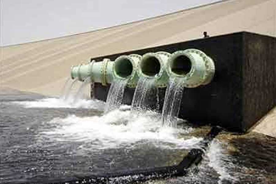 The Great Man-Made River is a network of pipes that supplies fresh water across the Libya