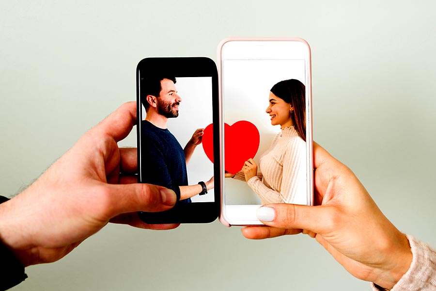 Love is becoming more of technological affair in modern days