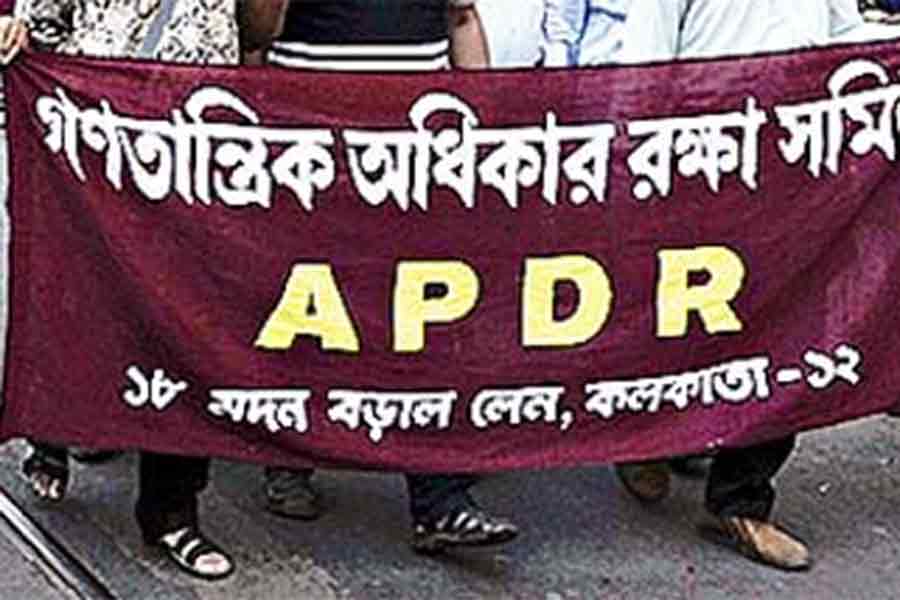 APDR staged protest from College street to Dharmatala against Central Government