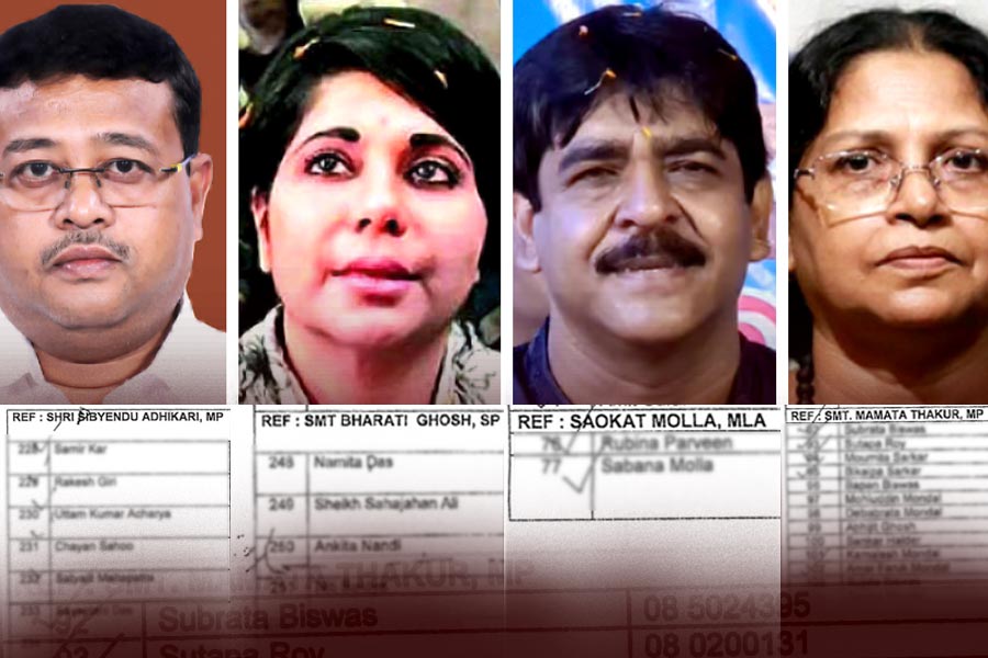 TET recruitment case: Dibyendu Adhikari, Bharti Ghosh also recommended the name to Partha Chatterjee