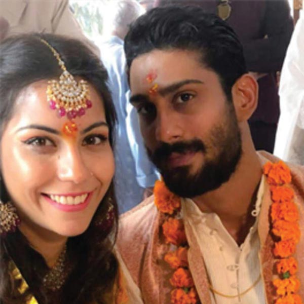 Prateik Babbar and Sanya Sagar