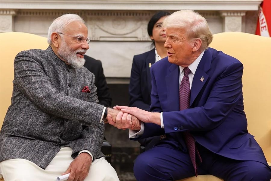 Modi and Trump meet press, American President leaves Bangladesh issue to Indian PM, will India do anything dgtl