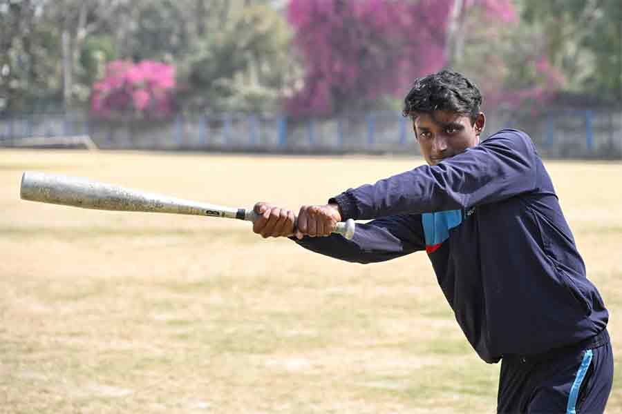 An youth from Rampurhat got selected in Soft Ball team of West Bengal