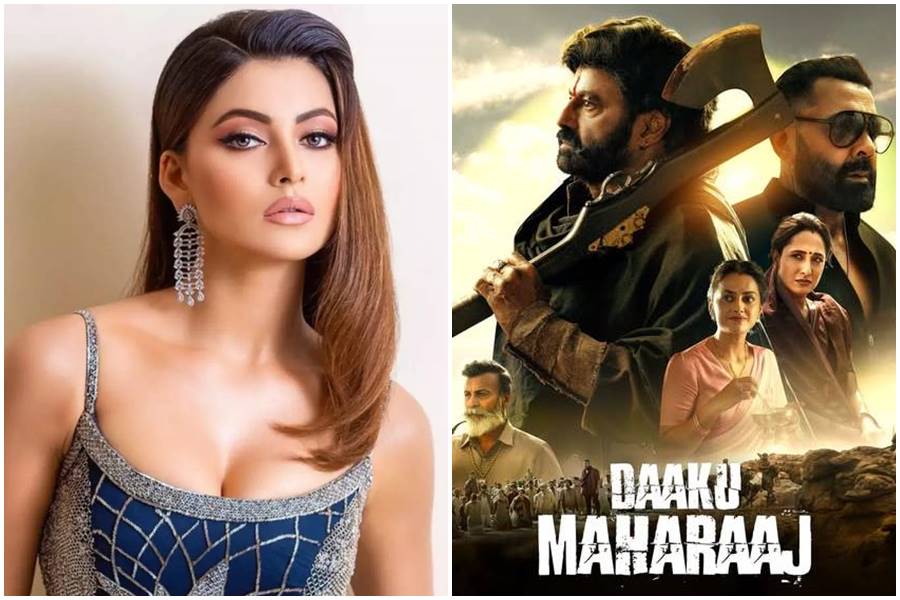Actress Urvashi Rautela has been removed from the Daaku Maharaj poster dgtl