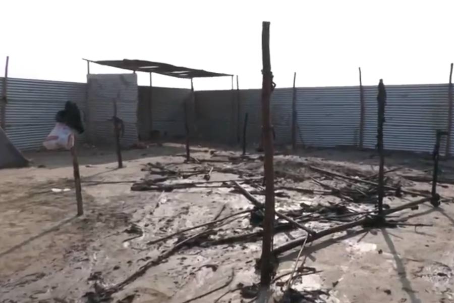 Fire breaks out at Kumbh Mela again on Monday dgtl