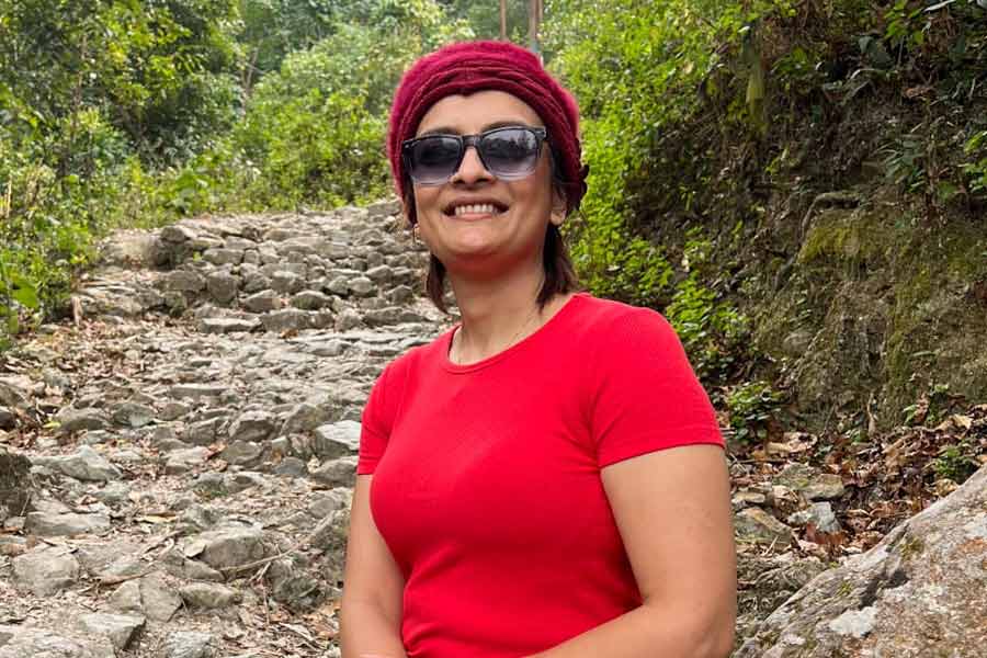 Bengali actress Ushasie Chakraborty is vacationing in North Bengal on her birthday