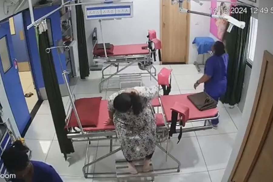 cctv footage of private maternity hospital in Gujarat