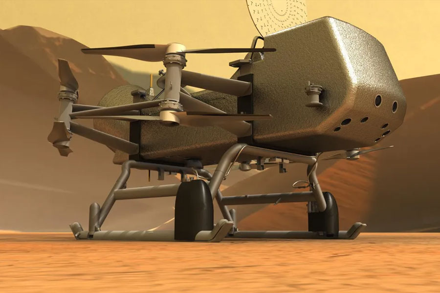 এর আগে মঙ্গলে এই ধরনের মিশন পরিচালনা করেছে নাসা। সেখানে ‘কিউরিওসিটি’ নামের একটি রোভারকে নামান মার্কিন মহাকাশ গবেষকেরা। মঙ্গলে ঘোরাঘুরি করার জন্য রোভারটি রেডিয়ো আইসোটোপ পাওয়ার সিস্টেম ব্যবহার করেছিল। ‘ড্রাগনফ্লাই’ও একই পদ্ধতি ব্যবহার করবে বলে জানা গিয়েছে।