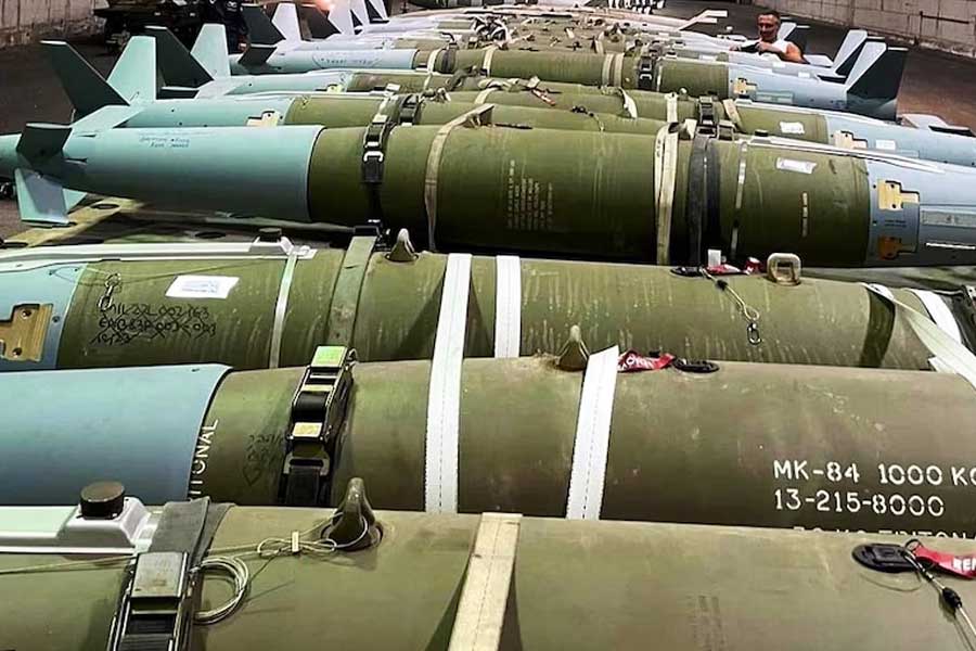 US ready to supply 2000 pound bombs to Israel dgtl
