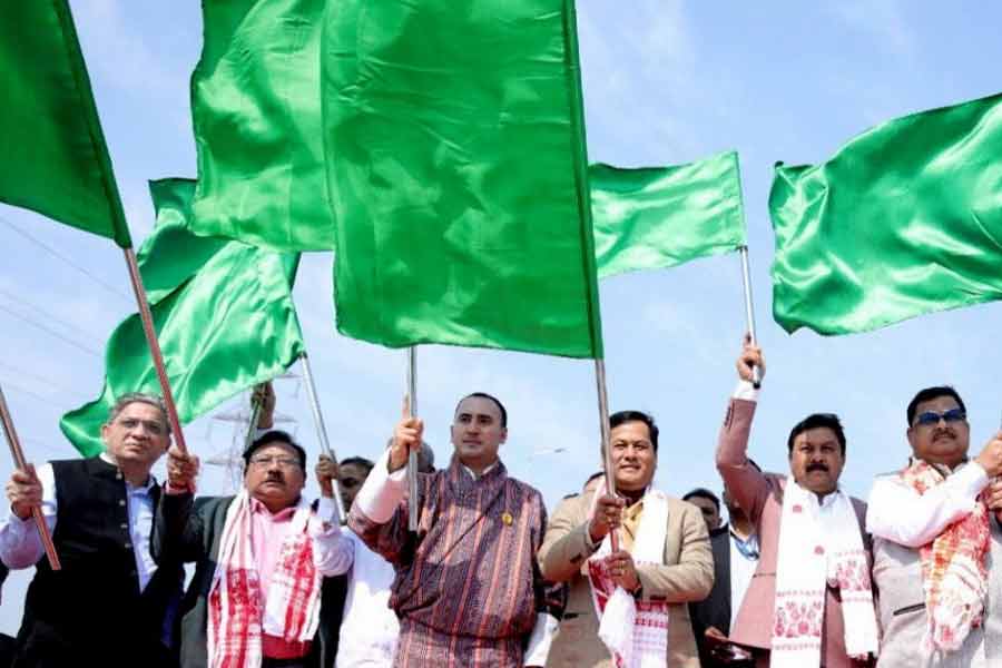Union Minister Sarbananda Sonowal inaugurated the IWT Terminal of Inland Waterways Authority of India