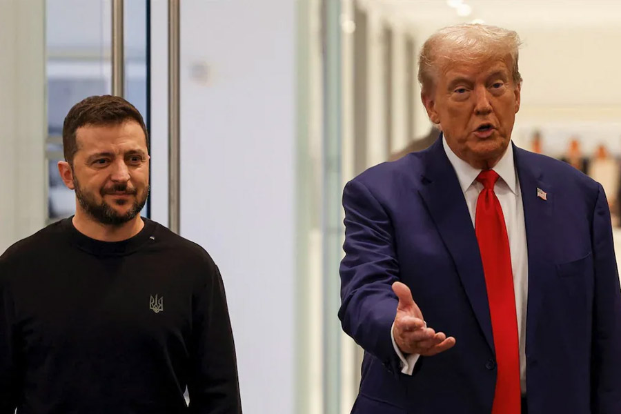 Donald Trump on Volodymyr Zelenskyy