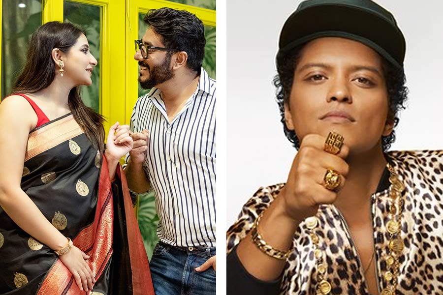 Subhashree Ganguly shares birthday wishes with husband Raj Chakraborty with the help of Bruno Mars dgtl