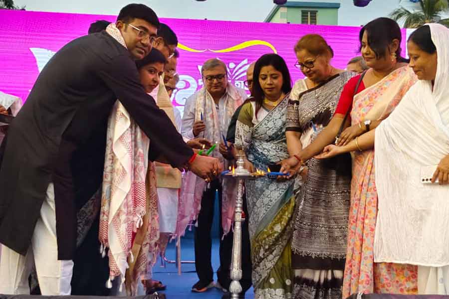 Sankrail Book fair started on the Day of International Mother Language day 2025